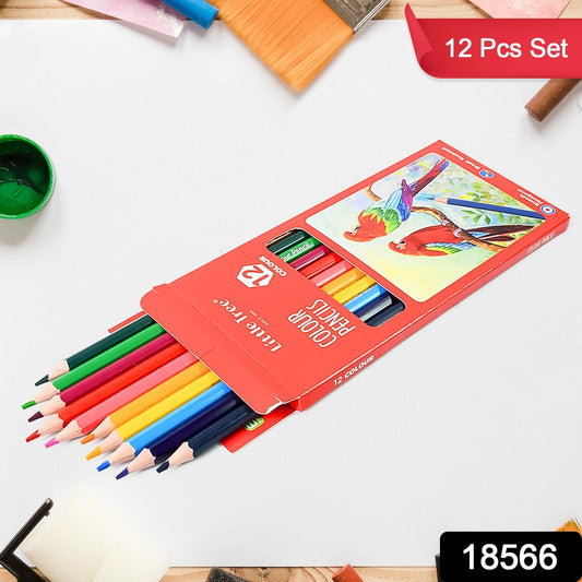 Close-up of colored pencils with smooth, anti-break lead for precise drawing.