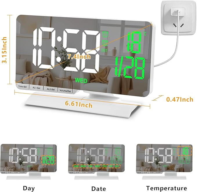Mirror Clock